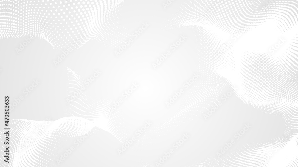 Dot white gray wave light technology texture background. Abstract big data digital concept. 3d rendering. Dot white gray wave light technology texture background. Abstract big data digital concept. 3d rendering.