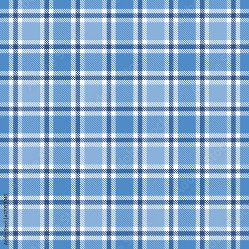 blue tartan plaid seamless pattern vector