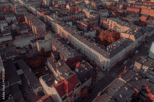 Kamienice w centrum miasta