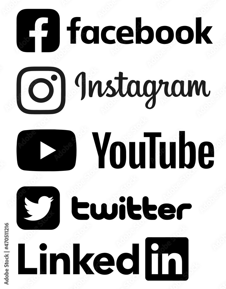 facebook logo illustration. facebook background. twitter download