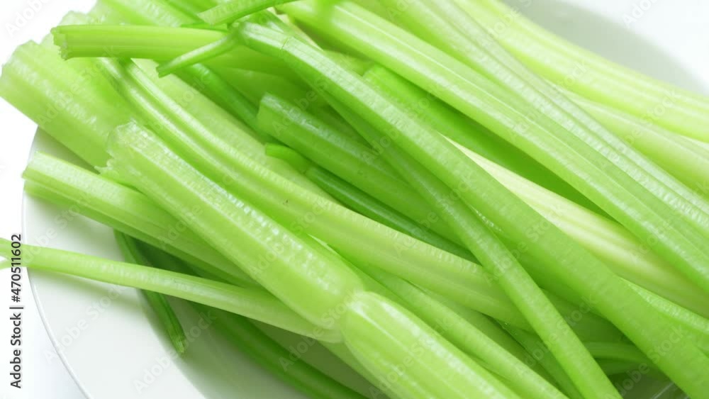 Featured Chinese Simple Meal and Vegetarian Stir-fried Celery Featured Chinese Simple Meal and Vegetarian Stir-fried Celery