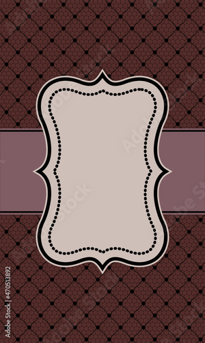 Lace card