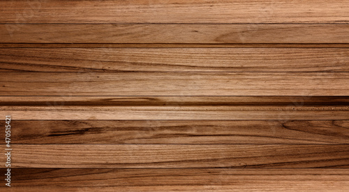 Walnut wood texture. Long walnut planks texture background. Dark wood texture background surface with old natural pattern