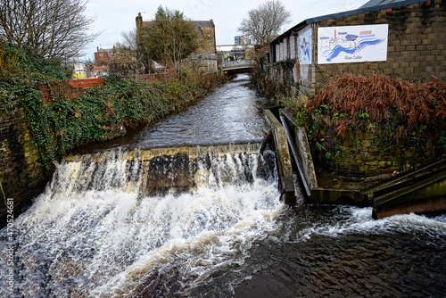 In Burnley 2 rivers meet- the Brun and the Calder. These powered the Cotton Mills that made Burnley one of the world’s largest producers of Cotton Cloth photo