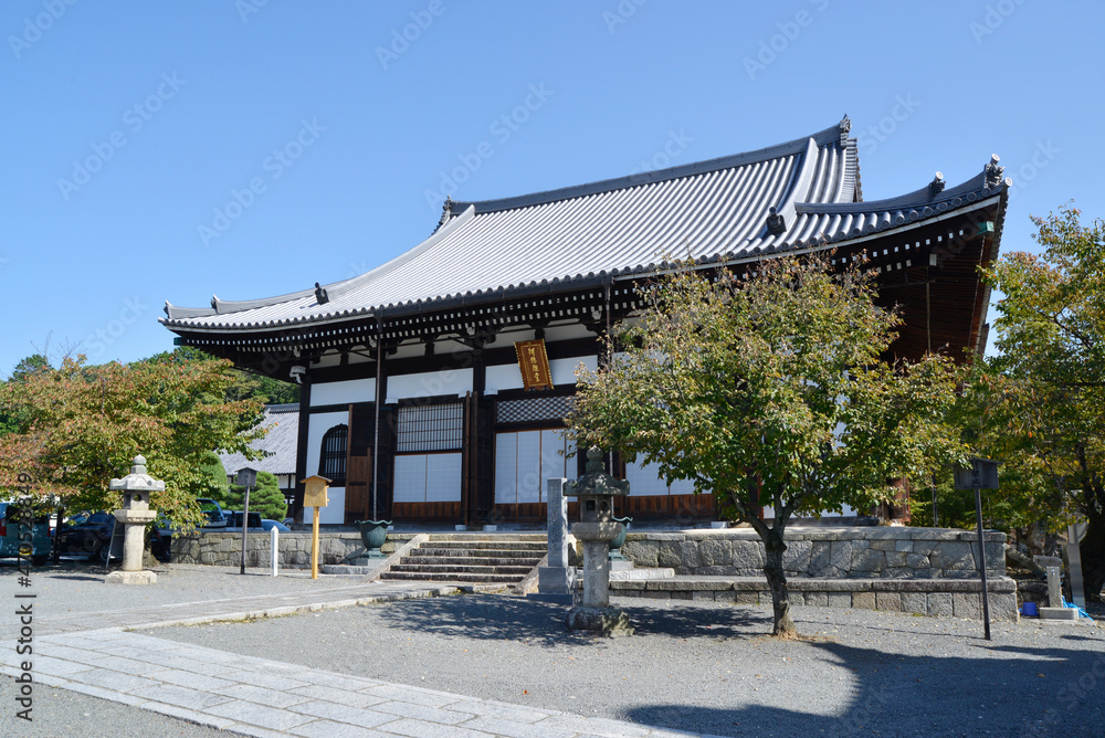 Fototapeta premium 金戒光明寺 阿弥陀堂 京都市左京区