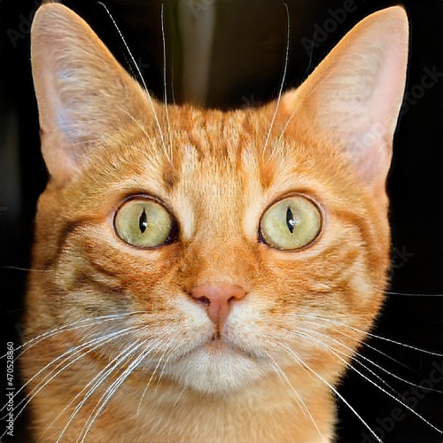 portrait of a nice cat