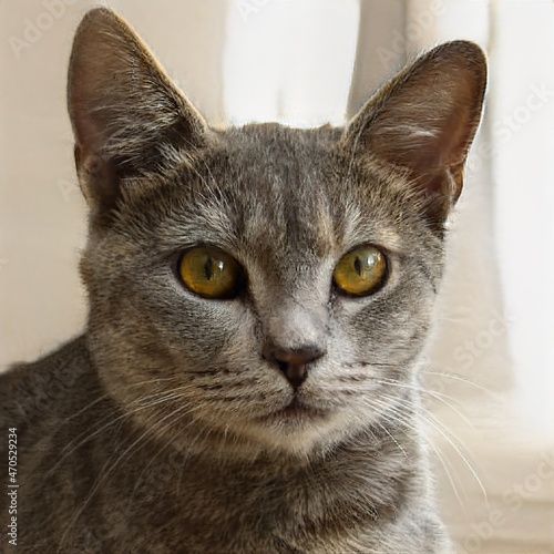 portrait of a nice cat