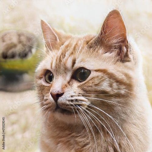 portrait of a nice cat