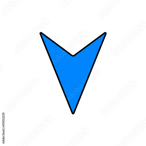blue icon button 