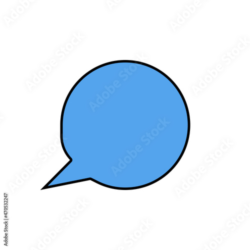 blue icon button 
