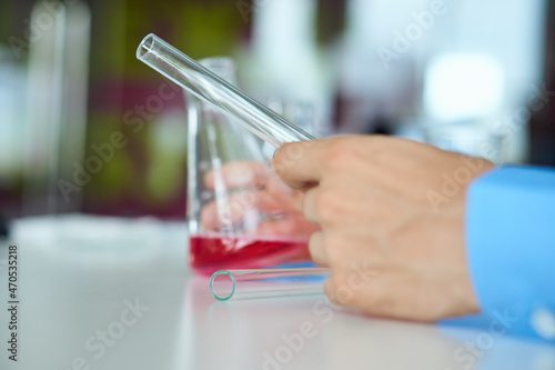 laboratory research chemical solution biotechnology analyzes experiment