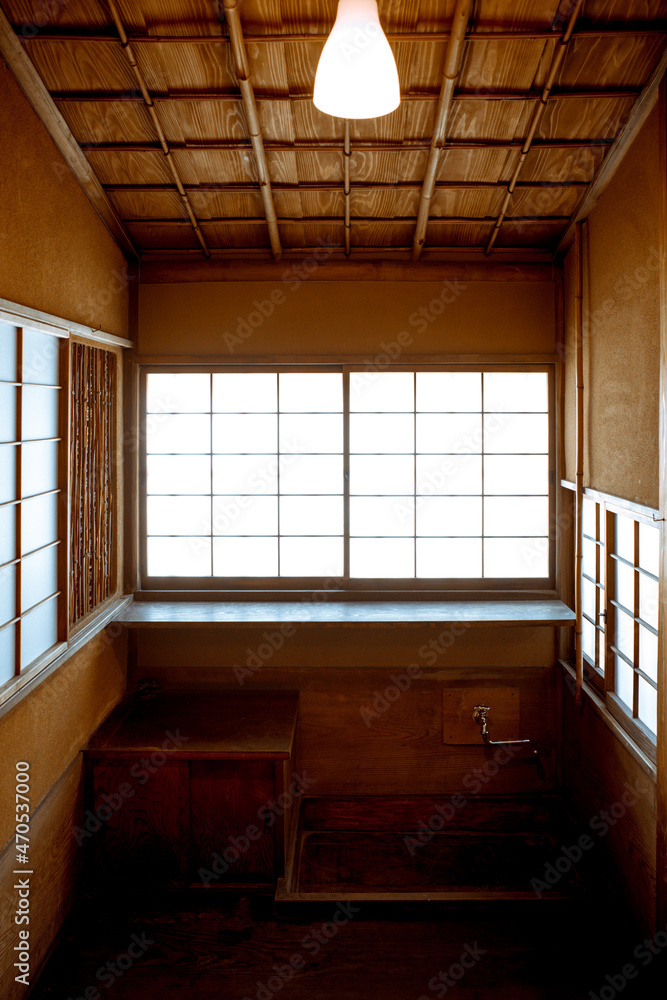 大正時代の日本住宅の窓