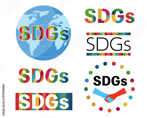 SDGsをイメージしたロゴイラスト