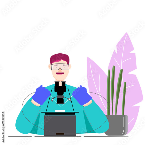Doctor in process ICSI - part of IVF treatment