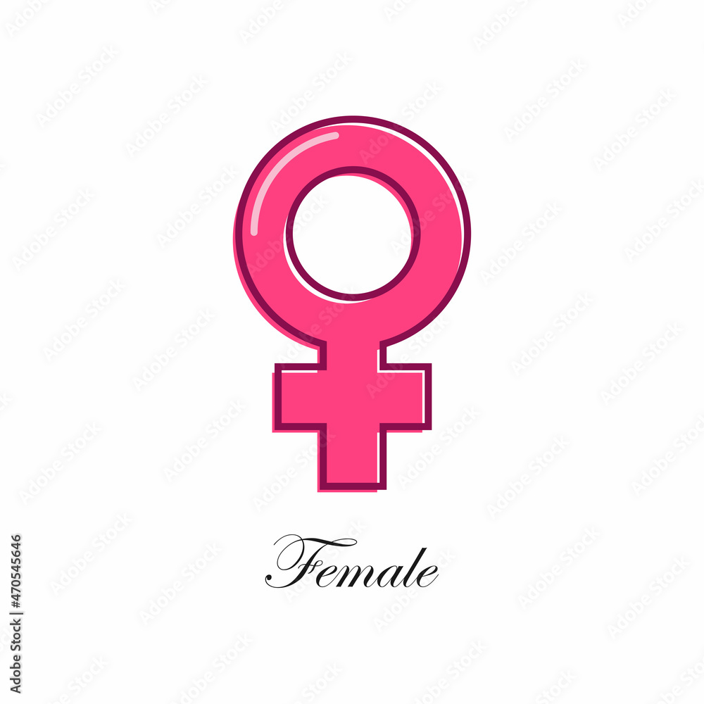 Female logo vector graphics Female logo vector graphics