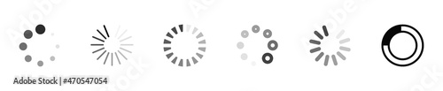Fotografie loading bar progress icon