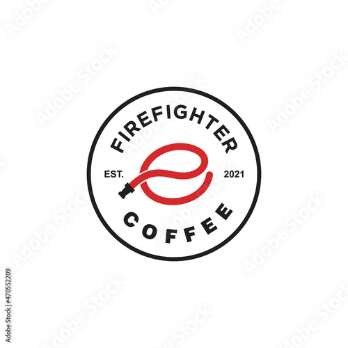 logo abstract logo coffee shop, vintage style logo