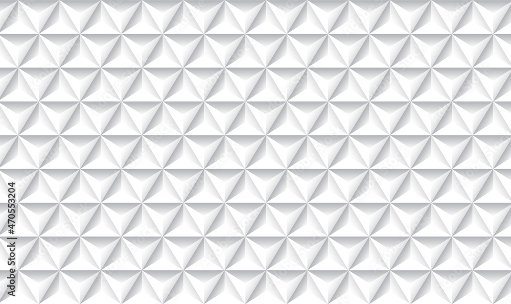 Abstract 3d geometric seamless pattern. White pyramid 3D pattern background. Abstract geometric texture design. Modern stylish texture. Repeating geometric tiles. Triangle background. Vector EPS10. Abstract 3d geometric seamless pattern. White pyramid 3D pattern background. Abstract geometric texture design. Modern stylish texture. Repeating geometric tiles. Triangle background. Vector EPS10.
