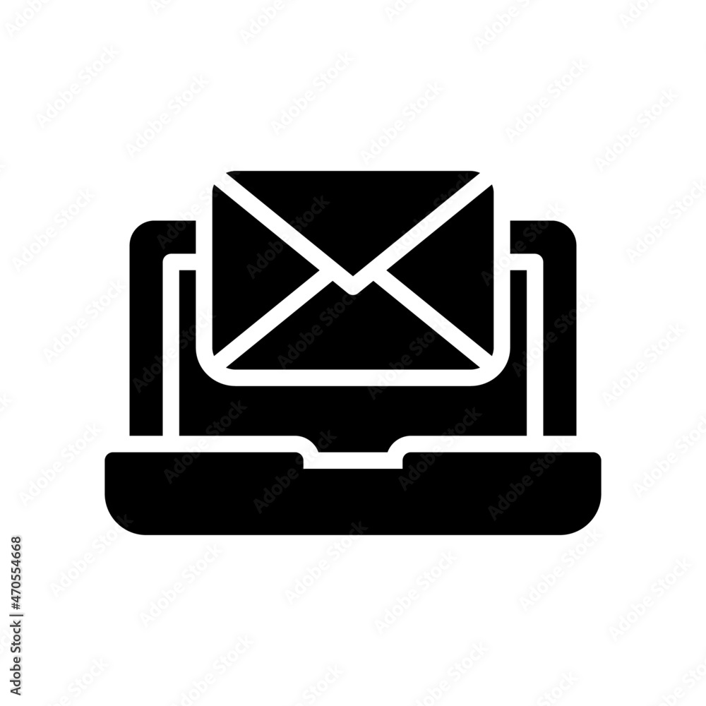 Email Icon, Glyph style icon vector illustration, Suitable for website, mobile app, print, presentation, infographic and any other project. Email Icon, Glyph style icon vector illustration, Suitable for website, mobile app, print, presentation, infographic and any other project.