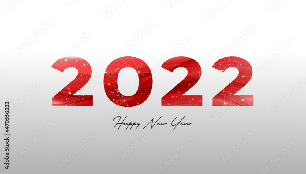 Happy New Year 2022 text design. For brochure design template, card, banner. Vector illustration. Happy 2022 new year. Happy New Year 2022 text design. For brochure design template, card, banner. Vector illustration. Happy 2022 new year.