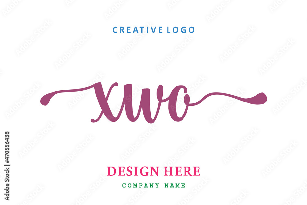 XWO lettering logo is simple, easy to understand and authoritative XWO lettering logo is simple, easy to understand and authoritative