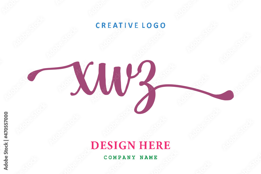 XWZ lettering logo is simple, easy to understand and authoritative XWZ lettering logo is simple, easy to understand and authoritative