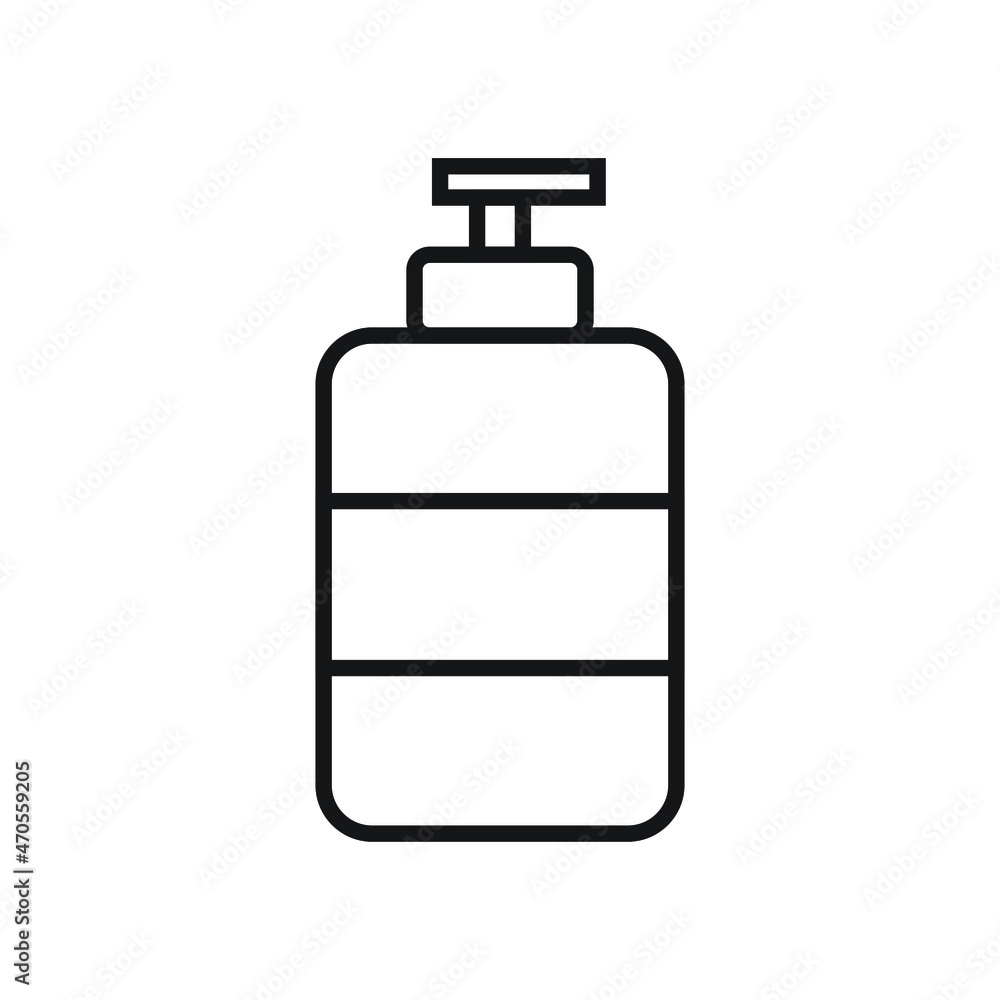 Shampoo icon design vector illustration Shampoo icon design vector illustration