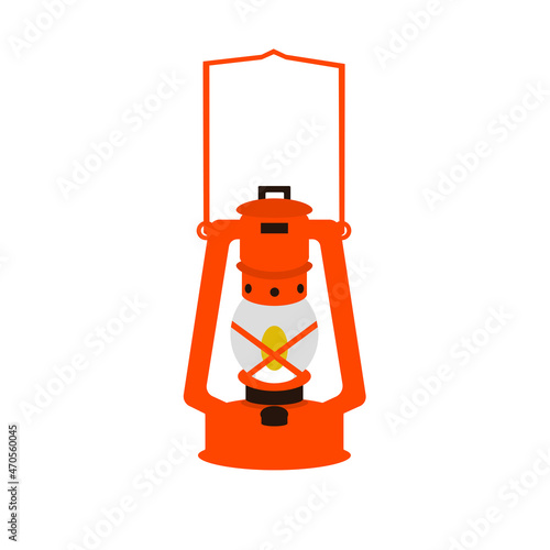 ランタン・ランプ主線なし-イラストグラフィック素材