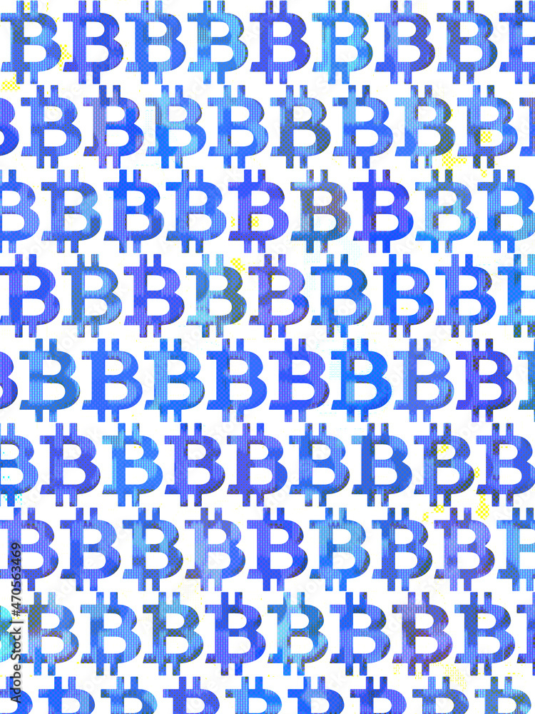 Abstract bitcoin pattern background image. Abstract bitcoin pattern background image.