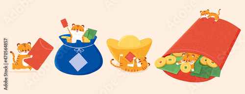 2022 Year of the Tiger elements