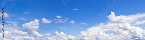 panorama sky and cloud beautiful background