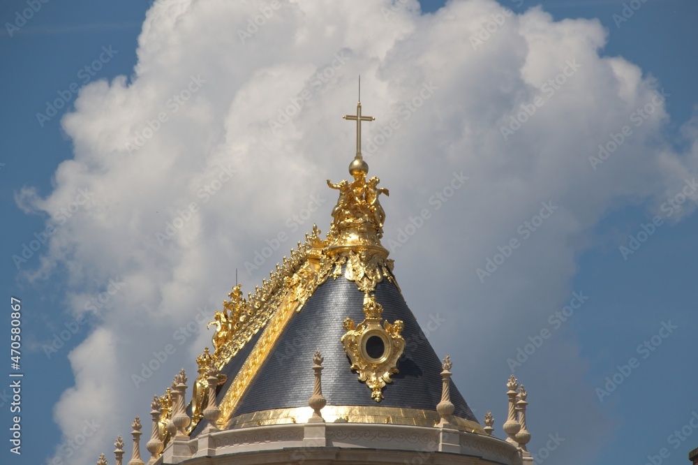 Fototapeta premium a royal church in versailles