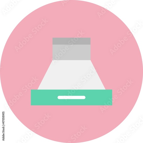 Hood  Flat Circle Vector Icon Design