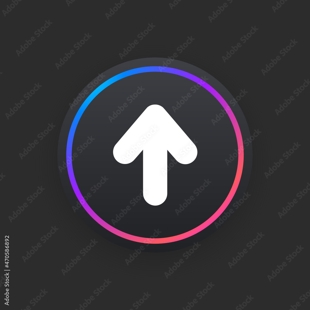 Arrow Upward - UI Icon Arrow Upward - UI Icon