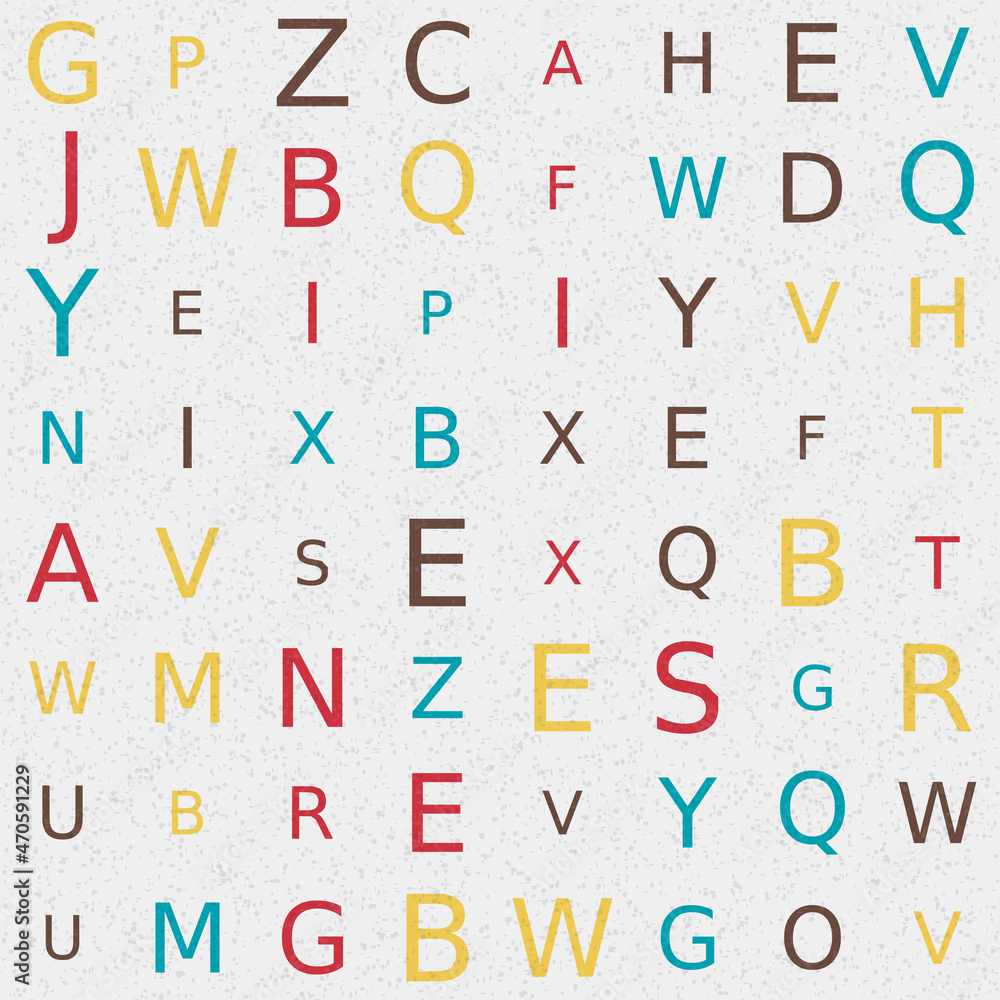 Fototapeta premium Abstract Geometric Pattern generative computational art illustration