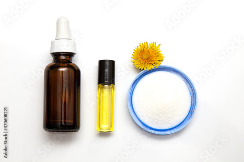 Nature medicine, flower and oil