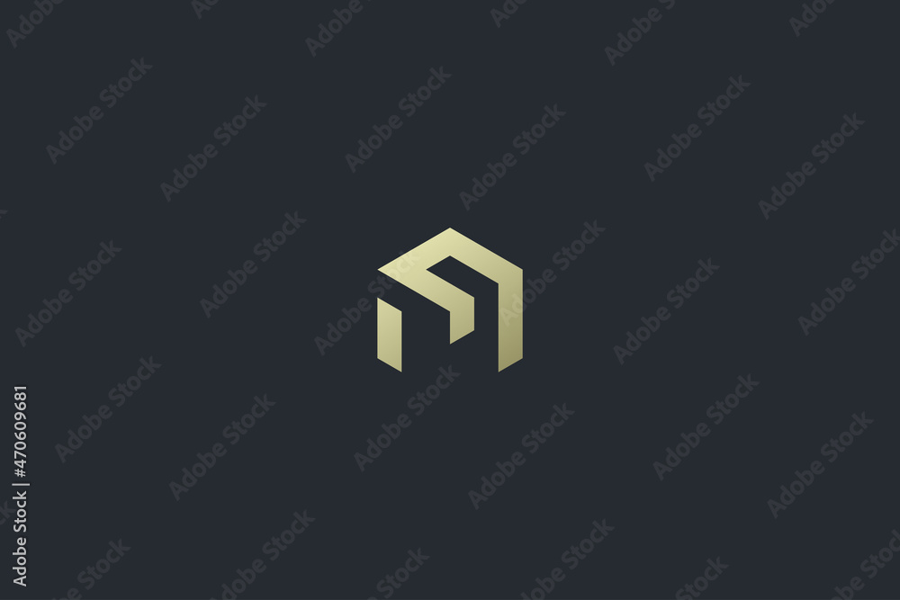 Luxury Geometrical Elegant Letter A Dark Background Vector Logo Template Luxury Geometrical Elegant Letter A Dark Background Vector Logo Template