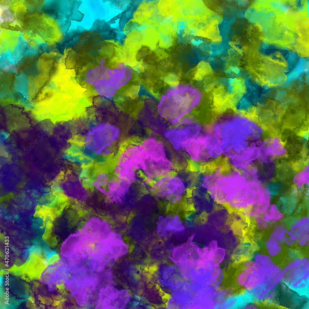  Abstract Background Impressionist Purple Green 
