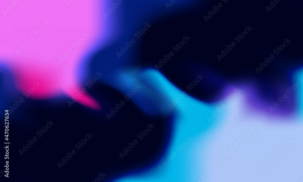 blurred liquid blue purple gradient black background
