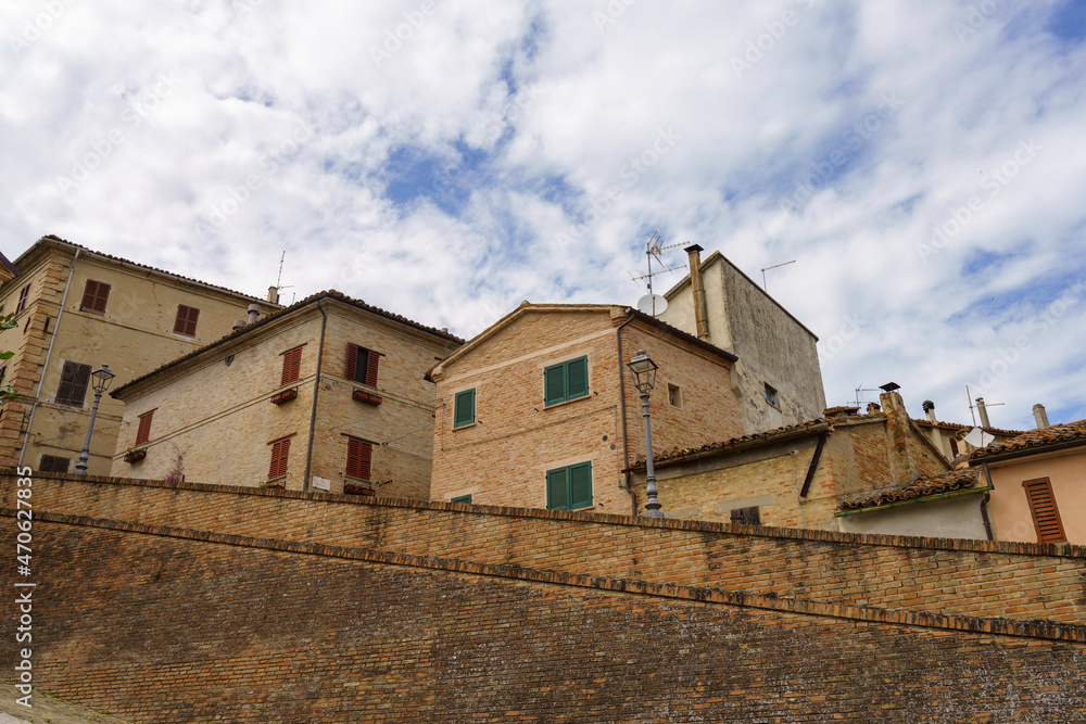 Ostra Vetere, historic town in Ancona province, Marche