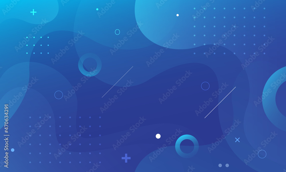 Abstract blue background, Vector illustration