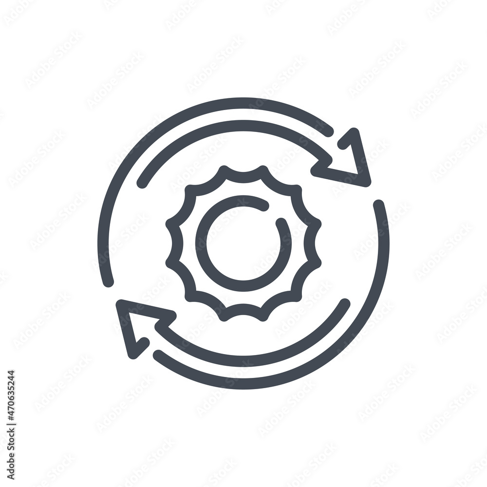Renewable energy line icon. Alternative energy sources vector outline sign. Renewable energy line icon. Alternative energy sources vector outline sign.