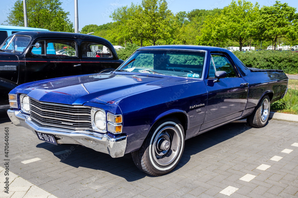 Foto Stock 1970 Chevrolet El Camino SS classic car | Adobe Stock