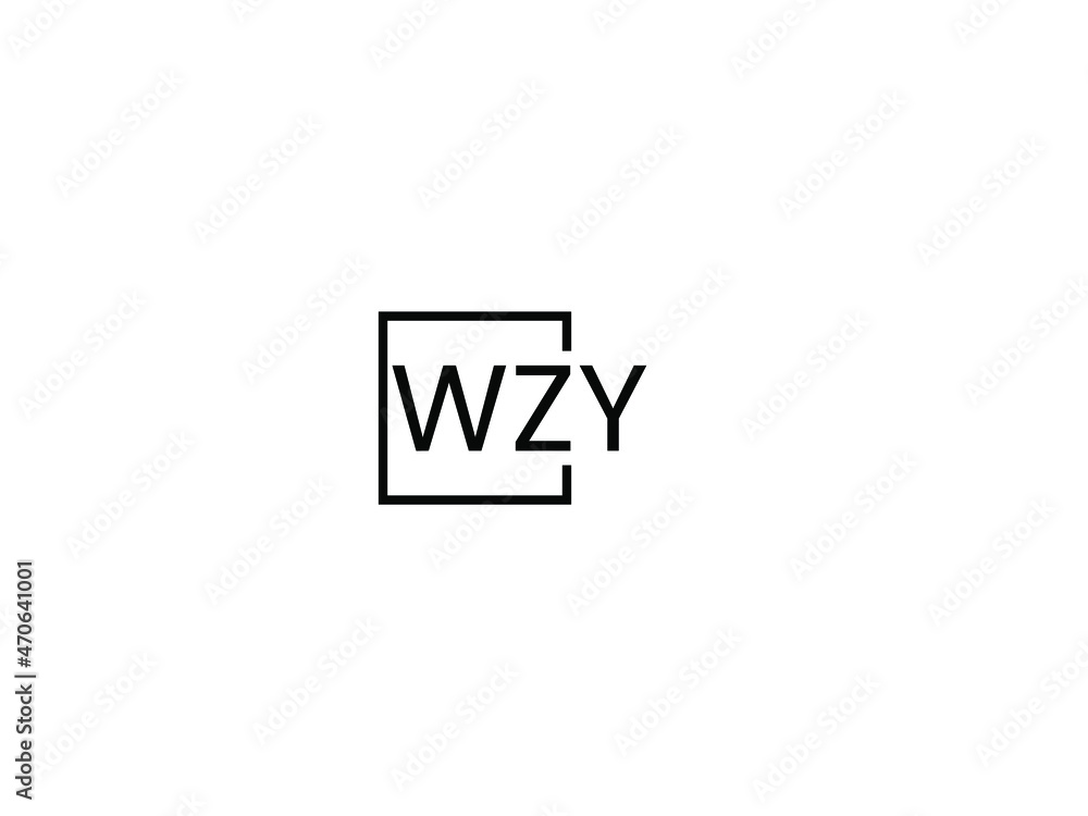 WZY letter initial logo design vector illustration WZY letter initial logo design vector illustration