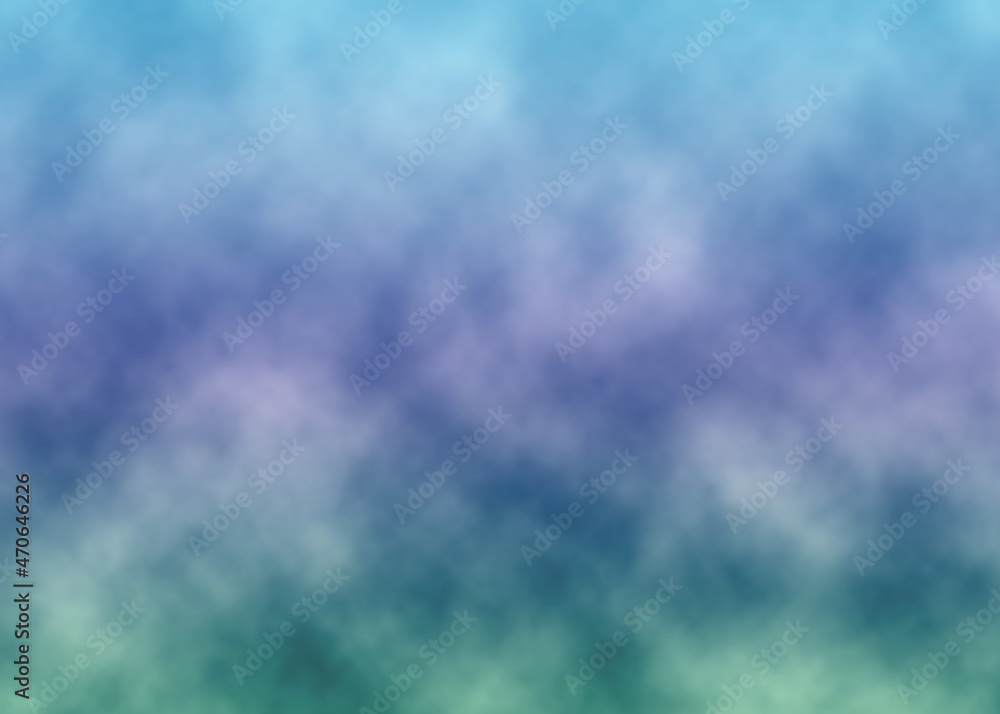 Colorful smoke misty cloud background texture