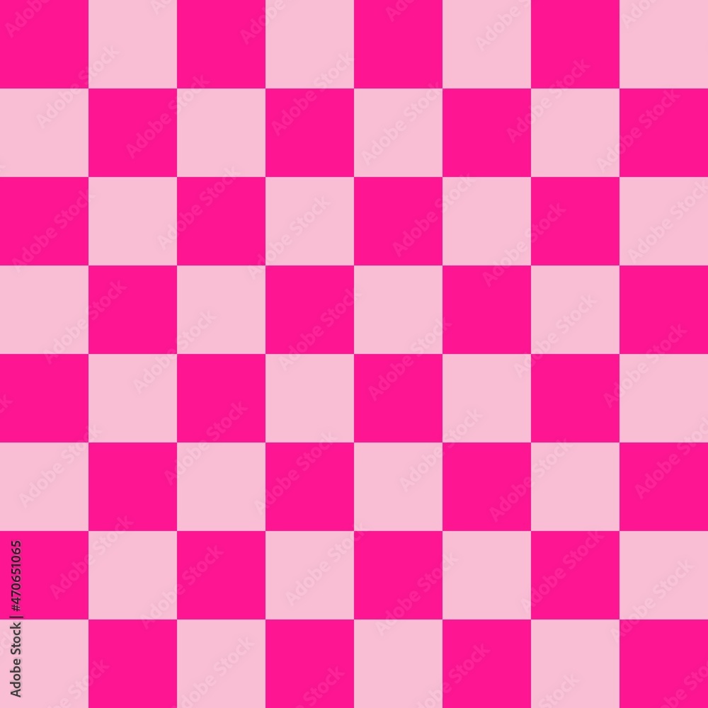 Checkerboard 8 by 8. Pink and Deep pink colors of checkerboard. Chessboard, checkerboard texture. Squares pattern. Background. Checkerboard 8 by 8. Pink and Deep pink colors of checkerboard. Chessboard, checkerboard texture. Squares pattern. Background.