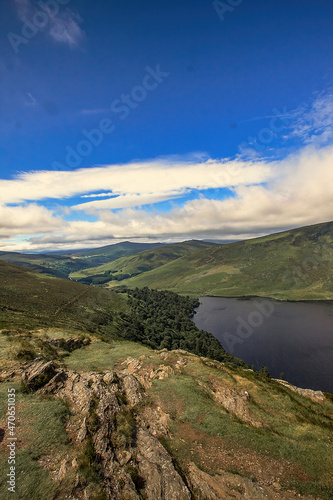 Wicklow Mountains National Park   County Dublin  Ireland   wandering around Wickolw Mountains lakes and woodlands                                                                                       