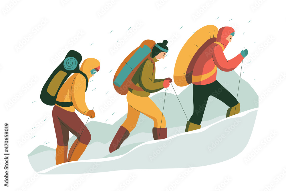 Mountain Hikers Team Composition