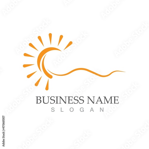 Sun Vector illustration Icon