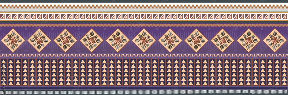 pattern with lines Ikat pattern template textile fabric pattern with lines Ikat pattern template textile fabric